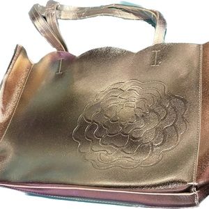Rose gold and gold white diamonds tote